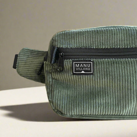 Corduroy Belt Bag Verde