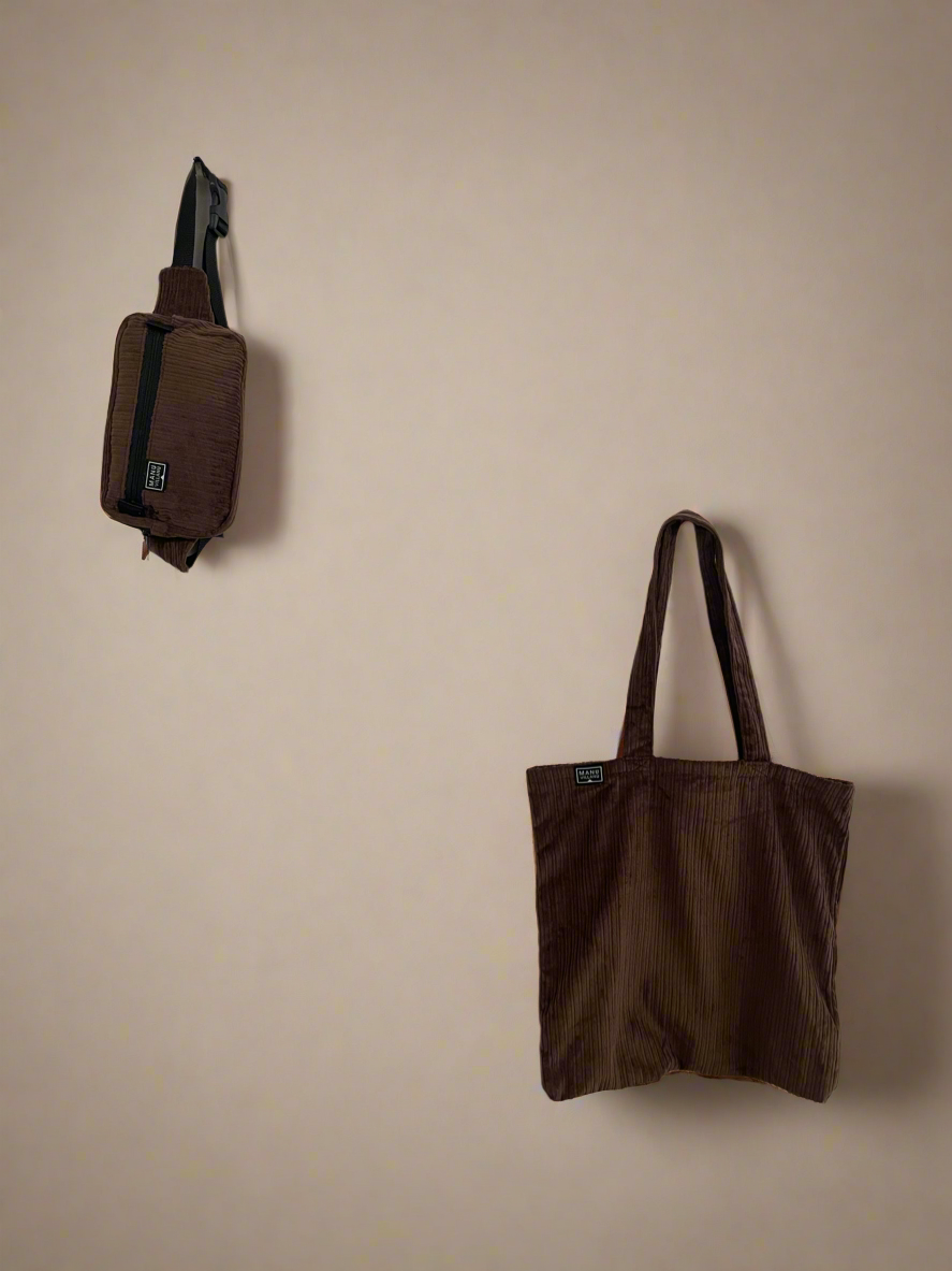 Corduroy Belt Bag Espresso