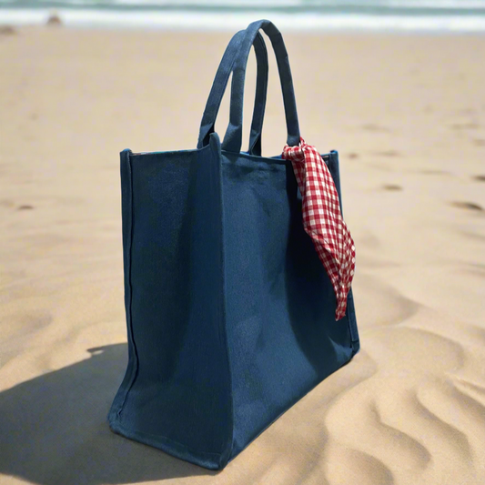 Medium Tote Bag Mahón / Gingham