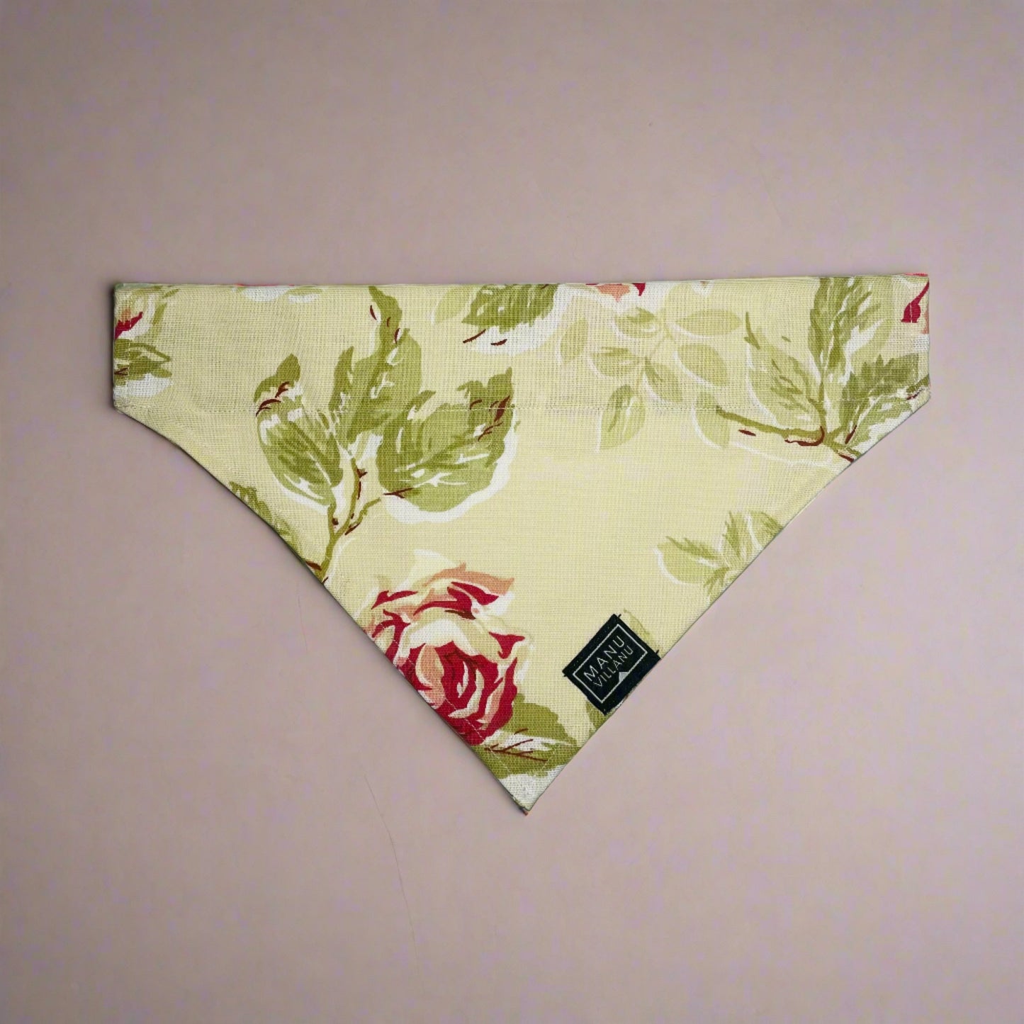 Roses Dog Bandana - Over the Collar