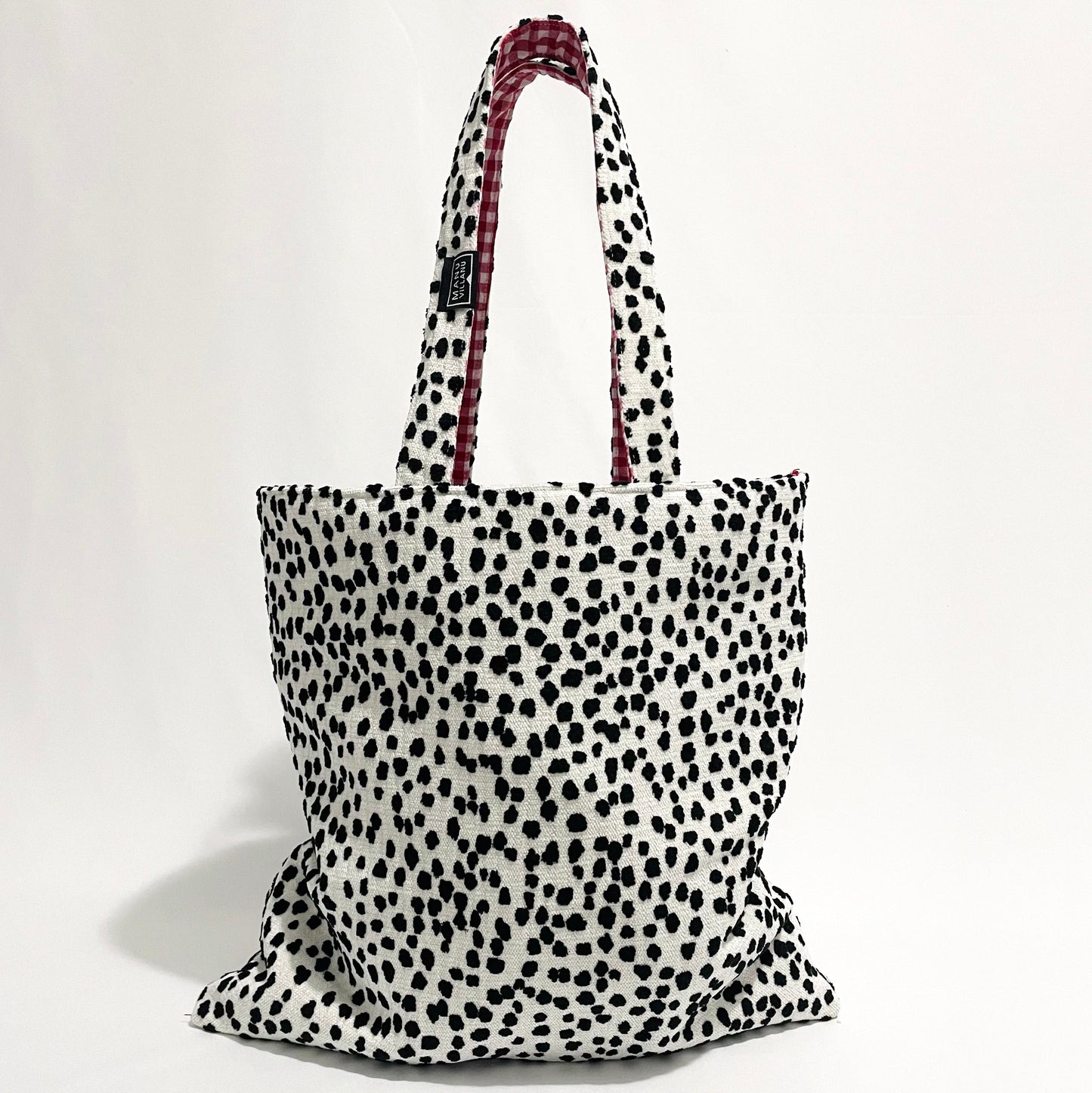 Spots / Gingham Reversible Tote