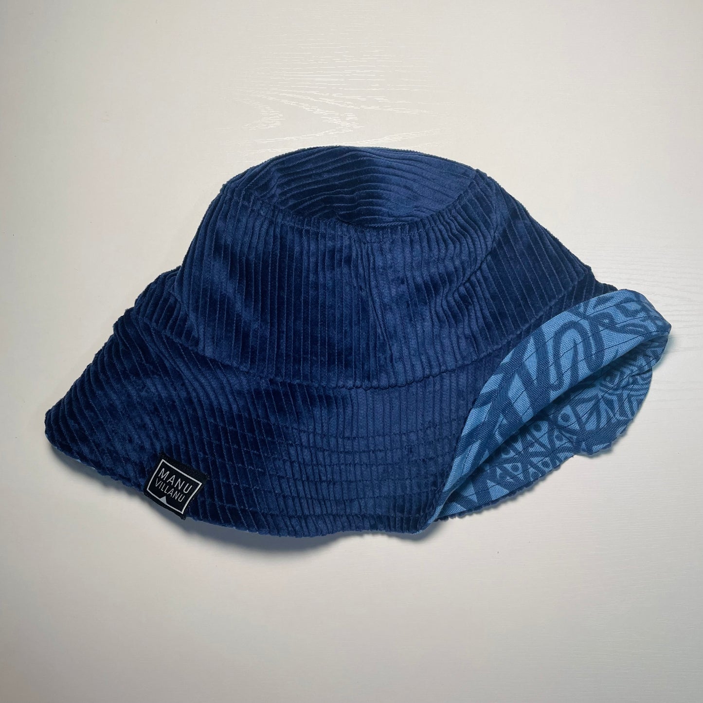 Blue Tropical Reversible Hat