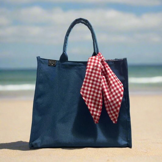 Medium Tote Bag Mahón / Gingham