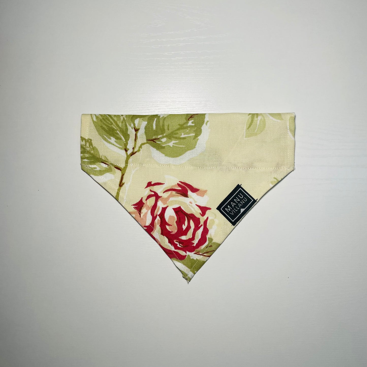 Roses Dog Bandana - Over the Collar