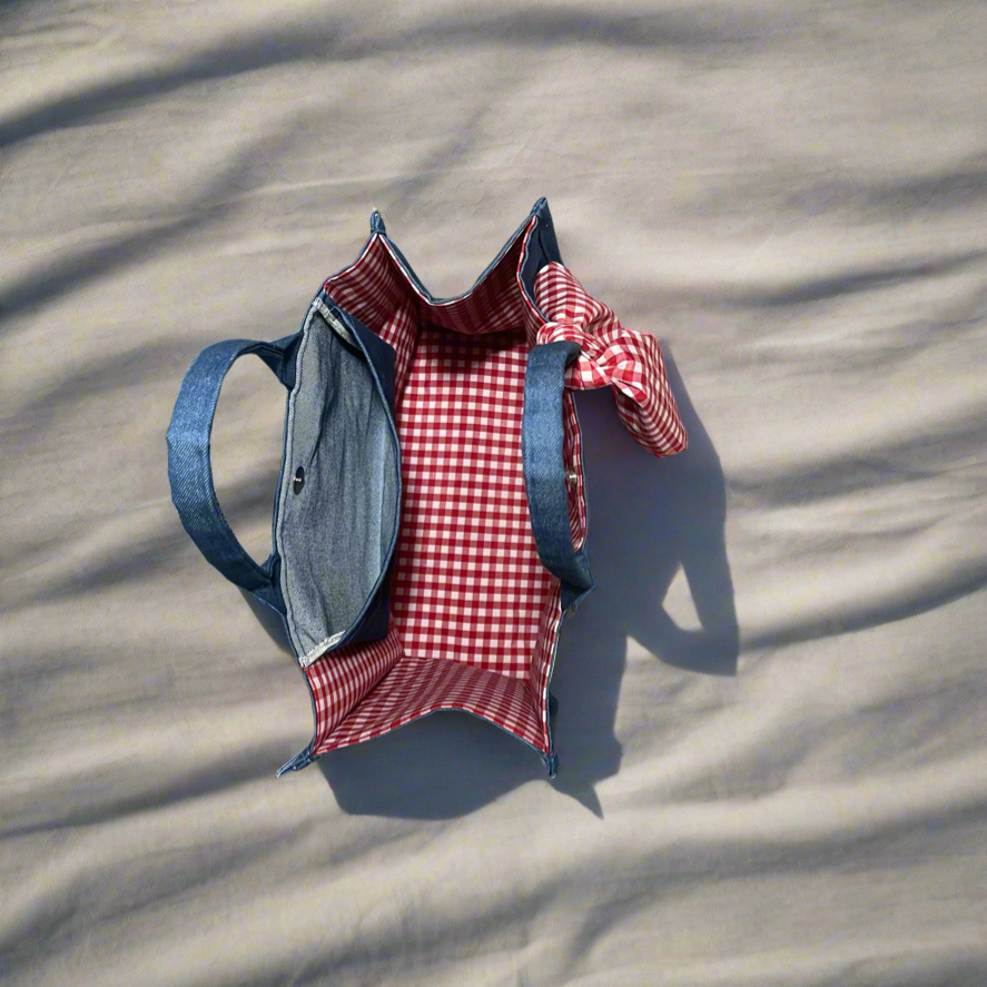 Medium Tote Bag Mahón / Gingham