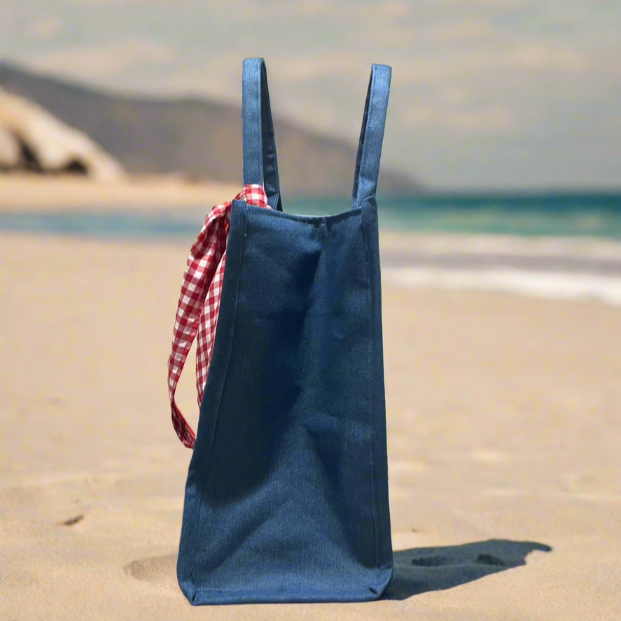 Medium Tote Bag Mahón / Gingham