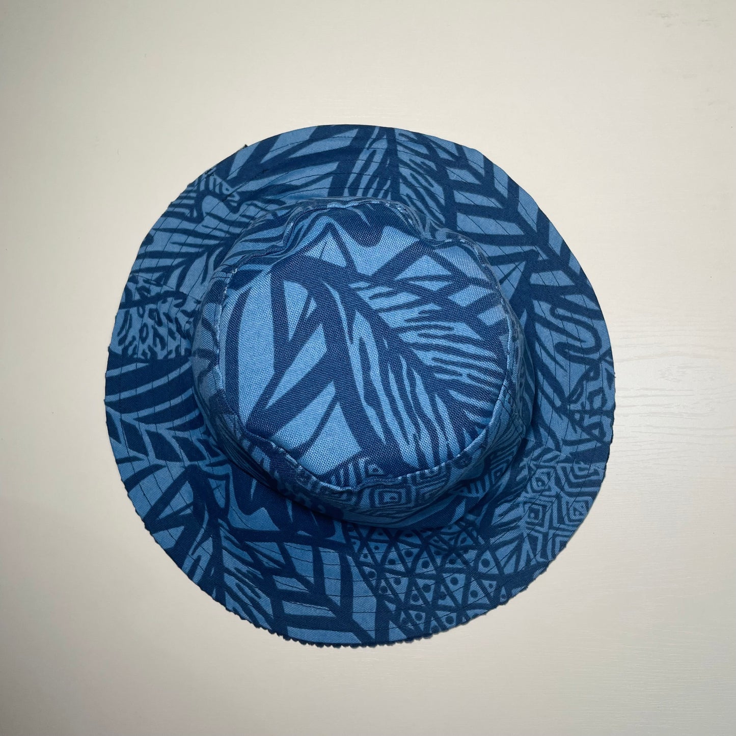 Blue Tropical Reversible Hat