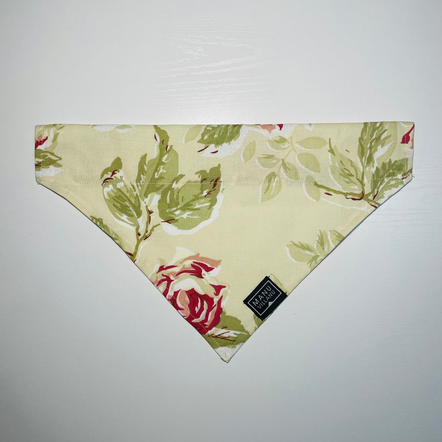 Roses Dog Bandana - Over the Collar