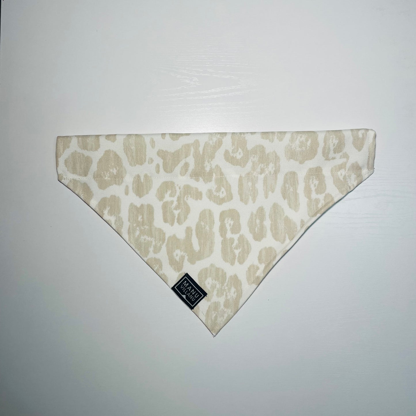 Animal Print Dog Bandana - Over the Collar