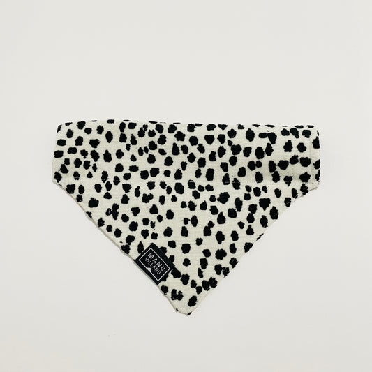 Spots / Gingham Reversible Pet Bandana