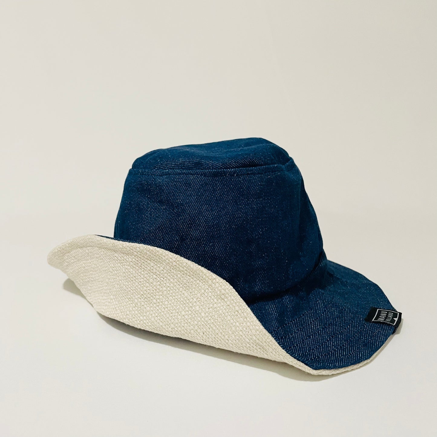 Sandy / Denim Reversible Bucket Hat