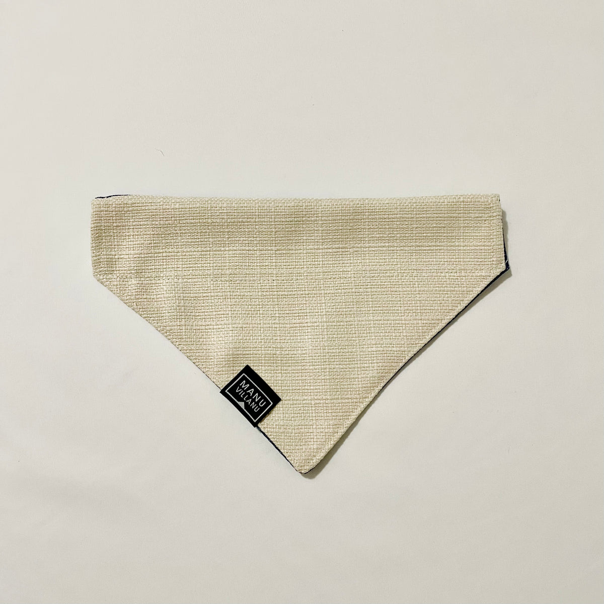 Sandy / Denim Reversible Pet Bandana