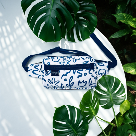 Belt Bag Blanco Floral